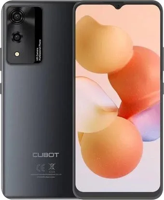 Телефон Cubot A10 4GB/128GB в черном цвете с большим экраном