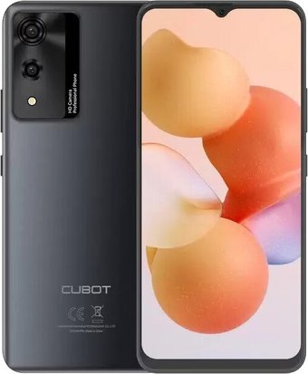 Вид телефона Cubot A10 с включенным экраном