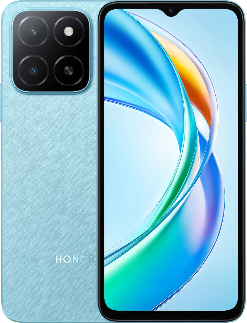 Телефон HONOR X5b 4GB/64GB – вид спереди и сбоку