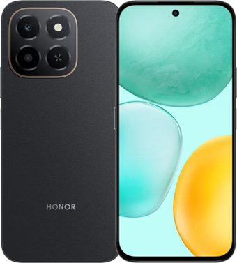 Телефон HONOR X6c 6GB/128GB – вид спереди и сзади