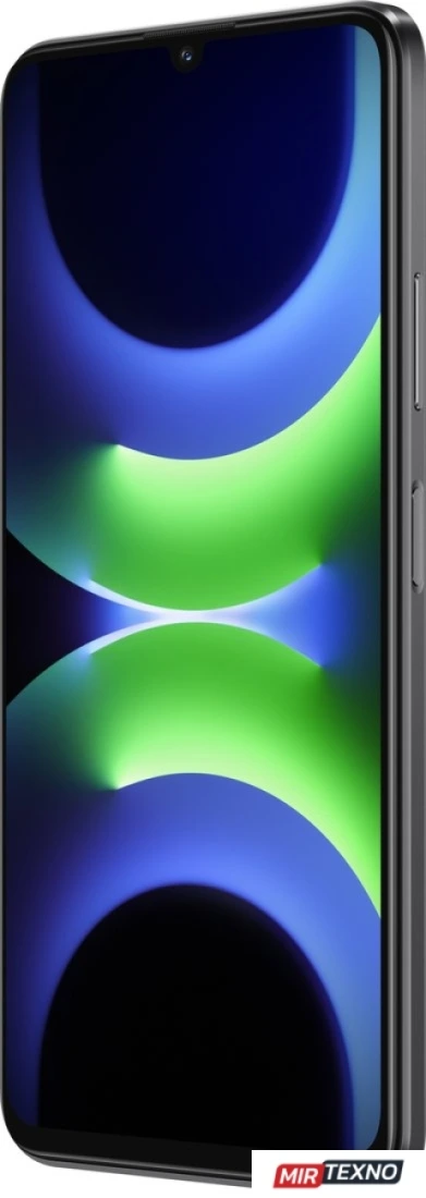 Huawei nova Y63 – вид сбоку с кнопками и сканером отпечатка