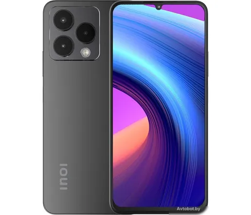 Телефон Inoi A54 4GB/128GB – вид спереди и сбоку