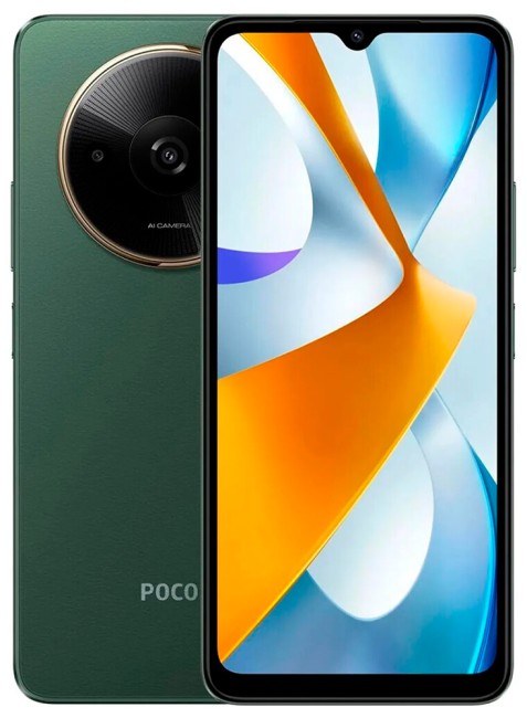 Задняя панель и камеры POCO C61