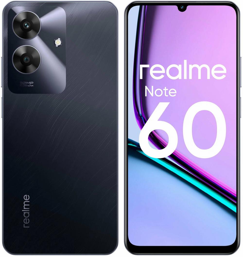 Realme Note 60 – крупный экран с плавной картинкой