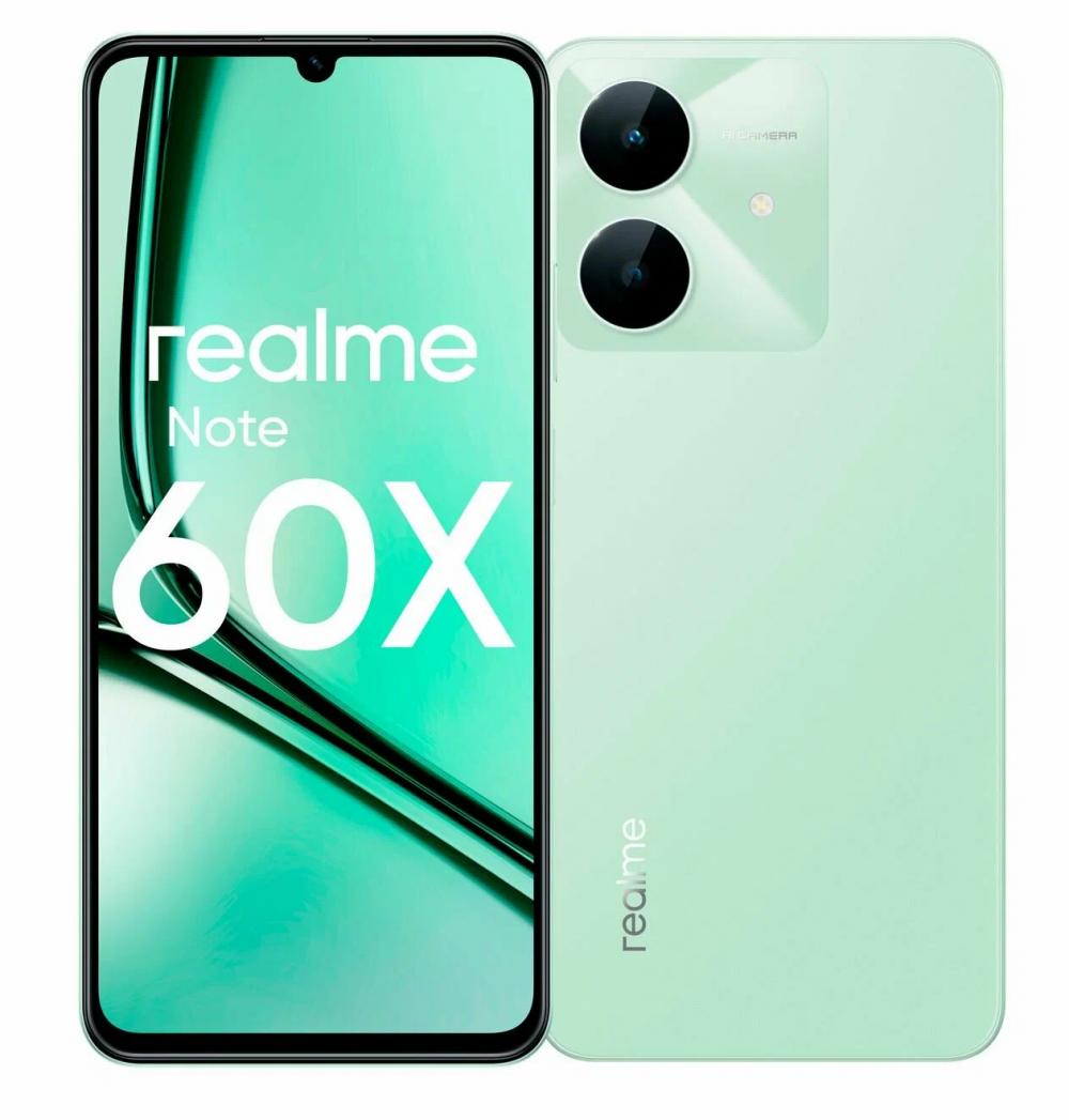Realme Note 60x RMX3938 – крупный экран и дизайн корпуса