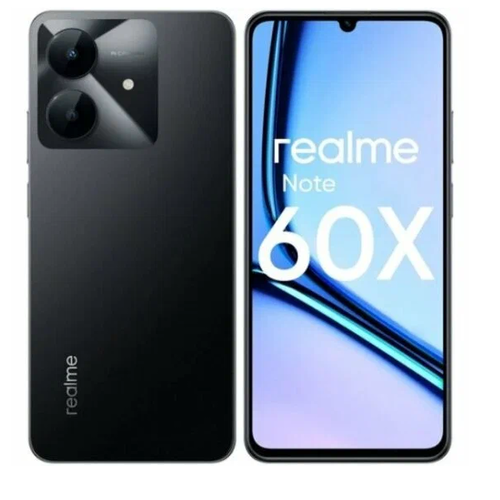 Realme Note 60x RMX3938 – боковой сканер отпечатка пальца и разъемы