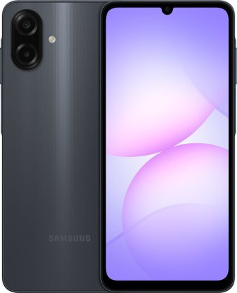 Телефон Samsung Galaxy A07 SM-A075F 4GB/64GB – вид спереди и сзади