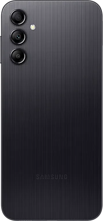 Экран Samsung Galaxy A14 с ярким изображением и тонкими рамками