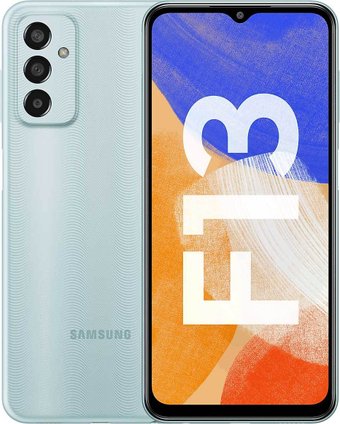 Samsung Galaxy F13 – вид сбоку с кнопками и сканером отпечатков