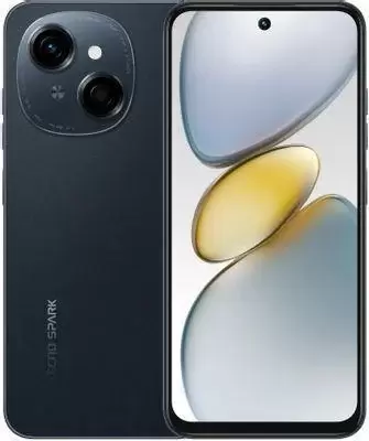 Телефон Tecno Spark Go 3 KN3 4GB/64GB – вид спереди и сбоку